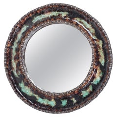 Irma Yourstone para Espejo de cristal verde cristalizado Yourstone Keramik