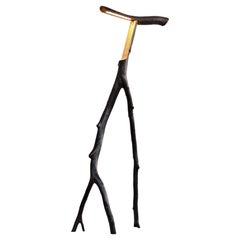 Lampadaire Snappy Tree Friend Charred de Marco Iannicelli