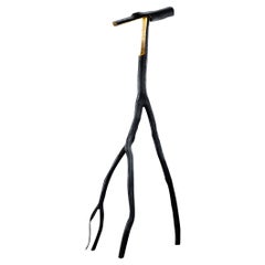 Lampadaire Snappy Tree Friend, rouge et doré de Marco Iannicelli