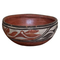 Bol en poterie amérindienne