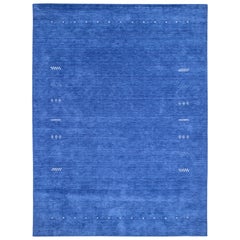 Bohemian Tribal Hand Made Navy Area Rug 5' 0" x 8' 0"