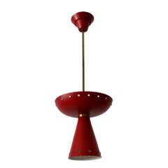 Exceptional Mid-Century Modern Ceiling Fixture or Pendant Lamp Sweden 1950s