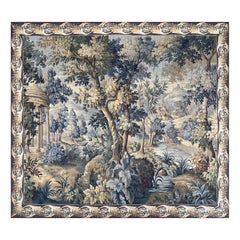 Tapisserie Jacquard de la Manufacture d'Aubusson dans le style du 18ème siècle, N 1452