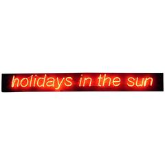 Holidays in the Sun by Illuminati Neon