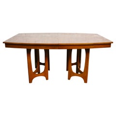 Vintage Brasilia Style Extending Dining Table by Young Manufacturing