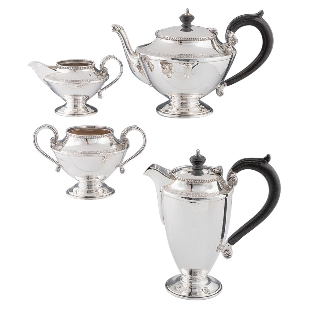 Silver Tea Service by Deakin and Francis Sheffield 1973