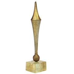 18th Century Italian Mecca Church Tassel on Calcite Base