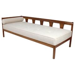 Mid-Century Modern Walnut Daybed