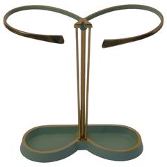 mid century umbrella stand Mid-Century Austrian Umbrella Stand, Cast Brass