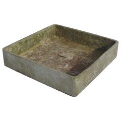 French Square Fiber Cement Saucer