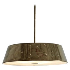 Large lighting pendant by Paavo Tynell.
