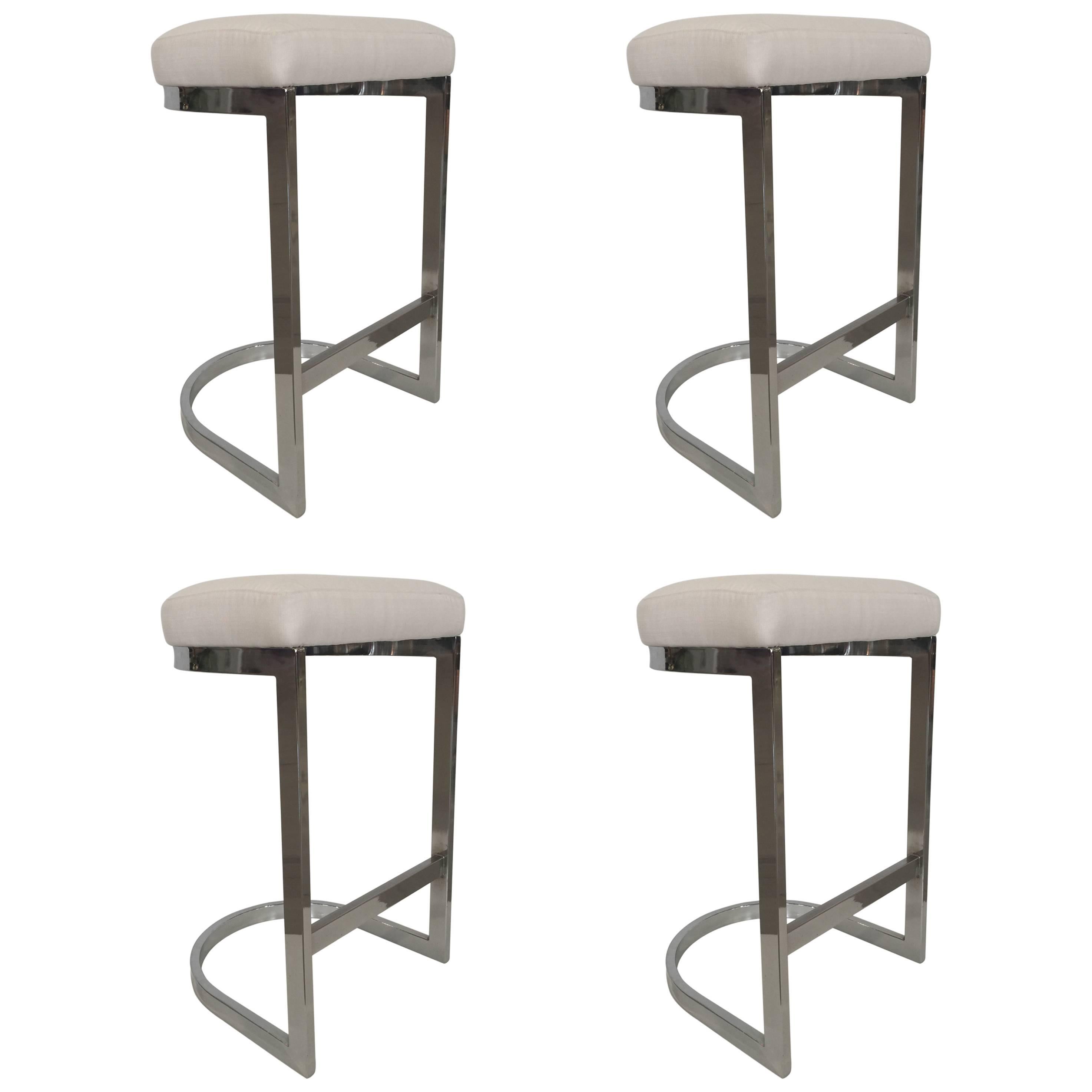 DIA Chrome Bar Stool