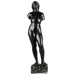 Enrique Monjo: Venus", Bronze sculpture signed, dated and dedicated