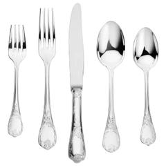 Marly by Christofle Sterling Silver Flatware Service for 18 Set of 90 Pieces New