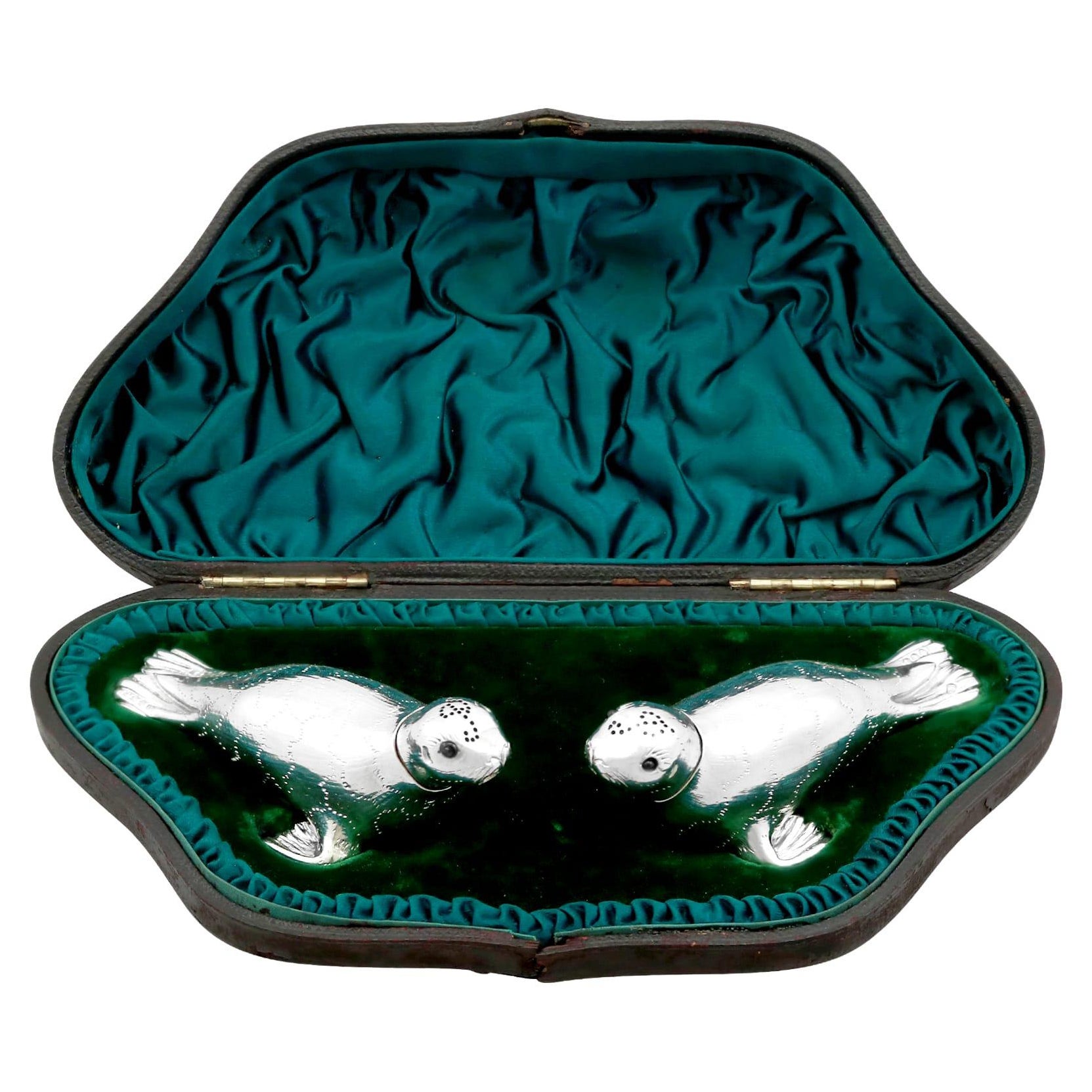 Antico sigillo d'argento vittoriano (1882) in vendita