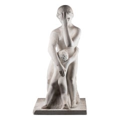 "Mother & Child": palster originale del laboratorio, circa 1930-40