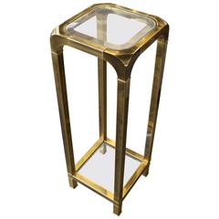 Master Craft Pedestal with Beveled Glass Top