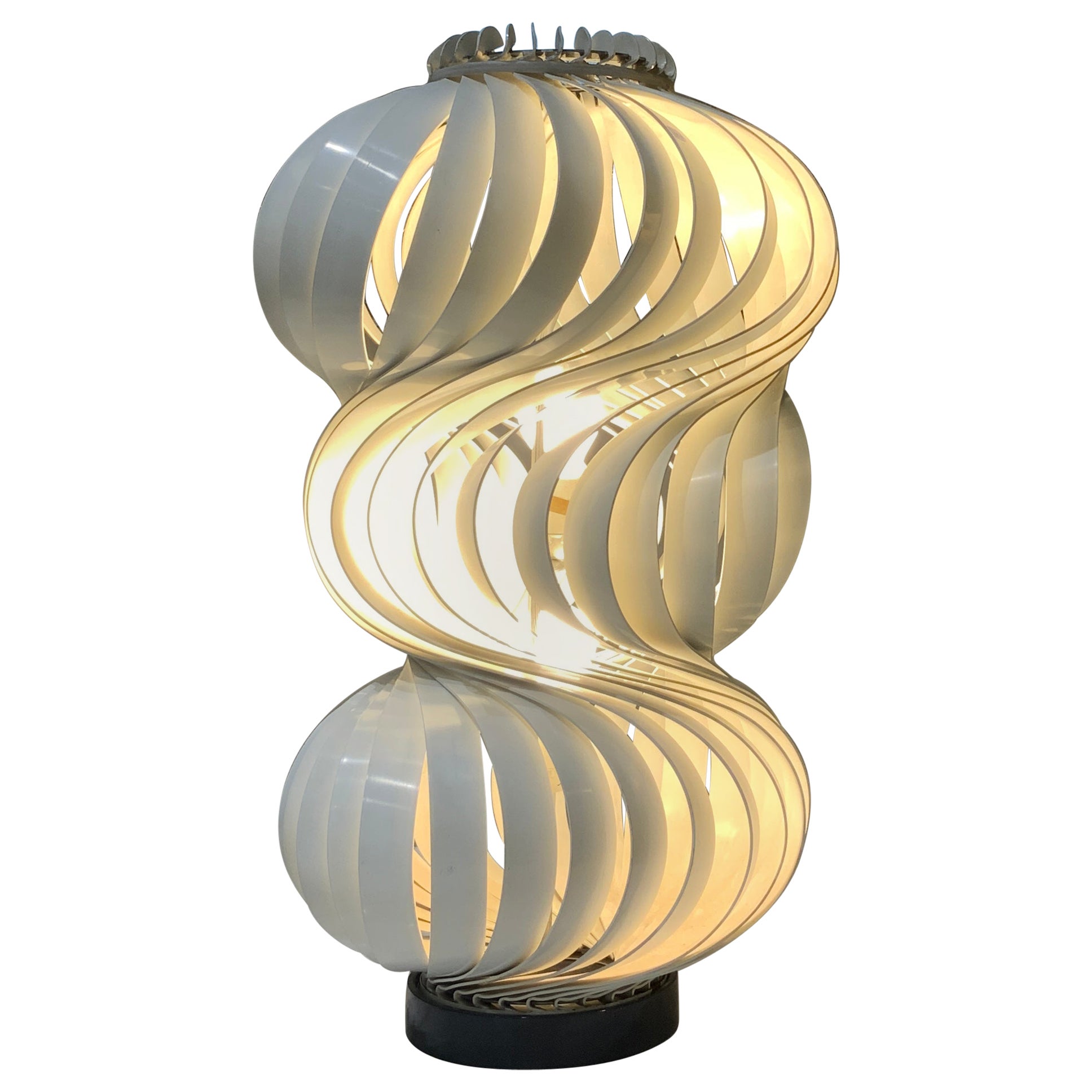 Lampada da tavolo Olaf con Bohr Medusa Italia 1968