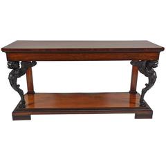 Exceptional English Regency Side Table, Style of Thomas Hope, circa 1810 7