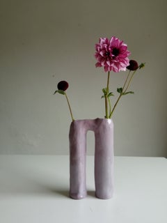 Vasi Comunicanti 2 elements LILIAC in ceramic XXI Century by Chiara Berta