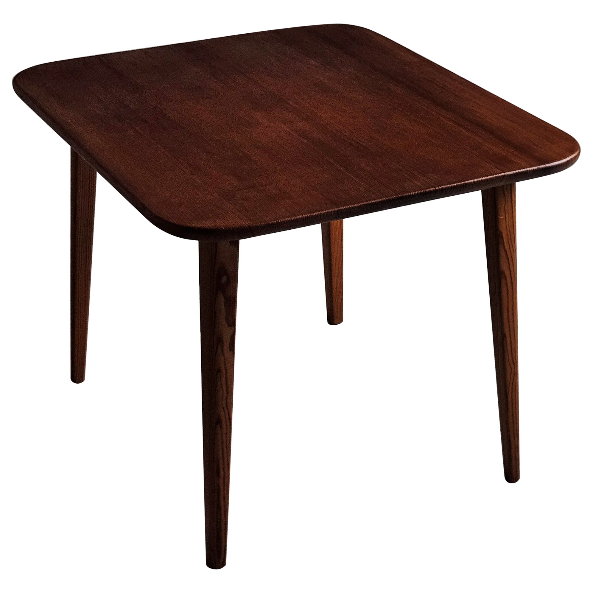 Skandinavischer moderner Couchtisch aus Kiefernholz von Carl Malmsten, 1950er Jahre, Schweden