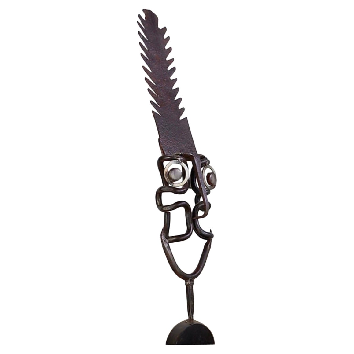 Sculpture metal "Soud’art" Mask