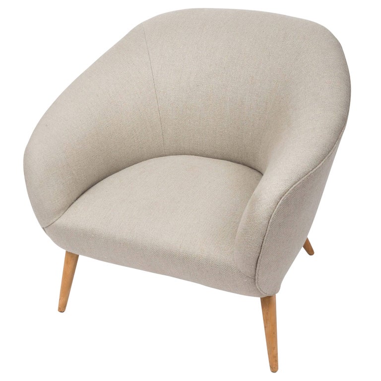 MidCentury Tub Chair at 1stDibs mid century bucket chair
