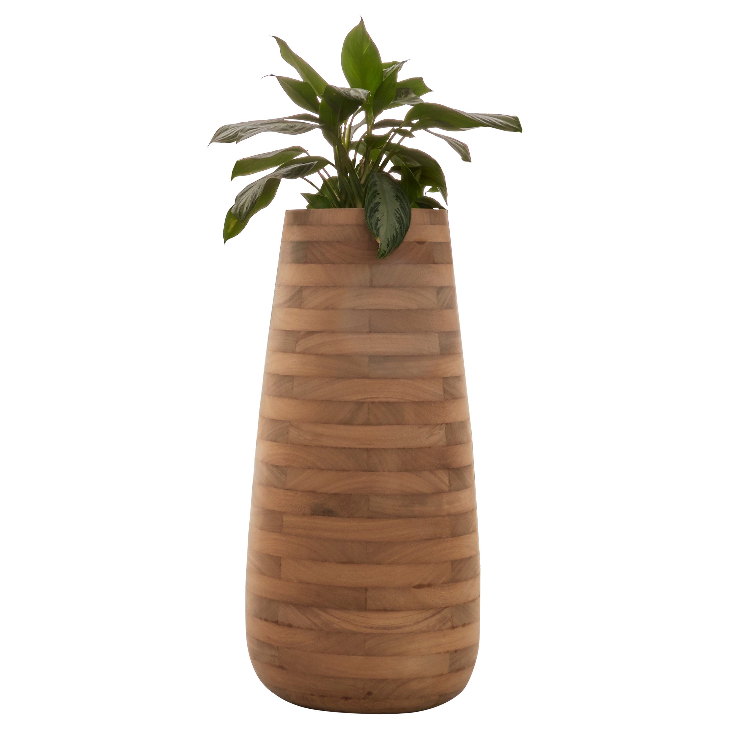 Jardinera Alta de Madera Natural Tuber de Indigenus