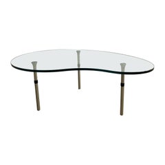 Ambo Glass Top Coffee Table by Enzo Mari for Zanotta, Italy 1980’s