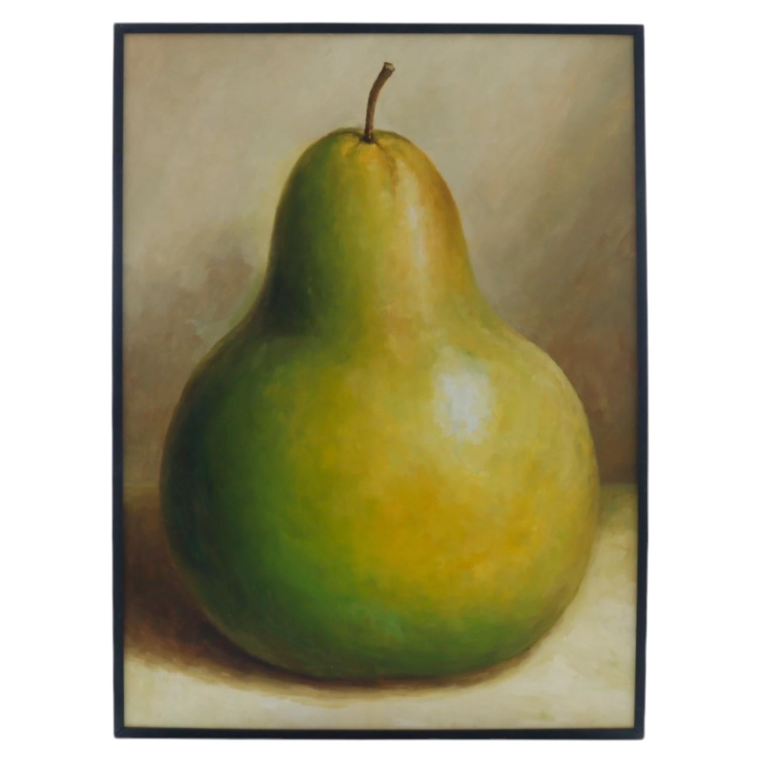 Original Still Life ‘Pear’ Acrylic on Canvas