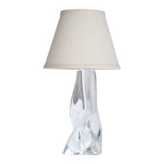 Folke Walving, Table Lamp, Glass, Sweden, 1960s