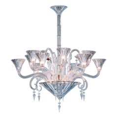 Wunderschöner großer französischer Baccarat-Kristall-Kronleuchter Mille Nuits mit zwölf Lichtern