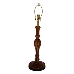 Wood Parquetry Lamp