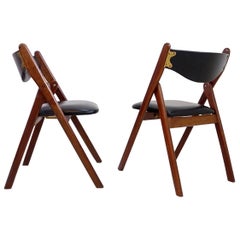 Pair of Folding Chairs by Coronet for Norquist, USA, c. 1960s