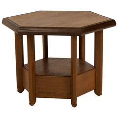 Stunning Art Deco Amsterdam School Coffee Table 1920s