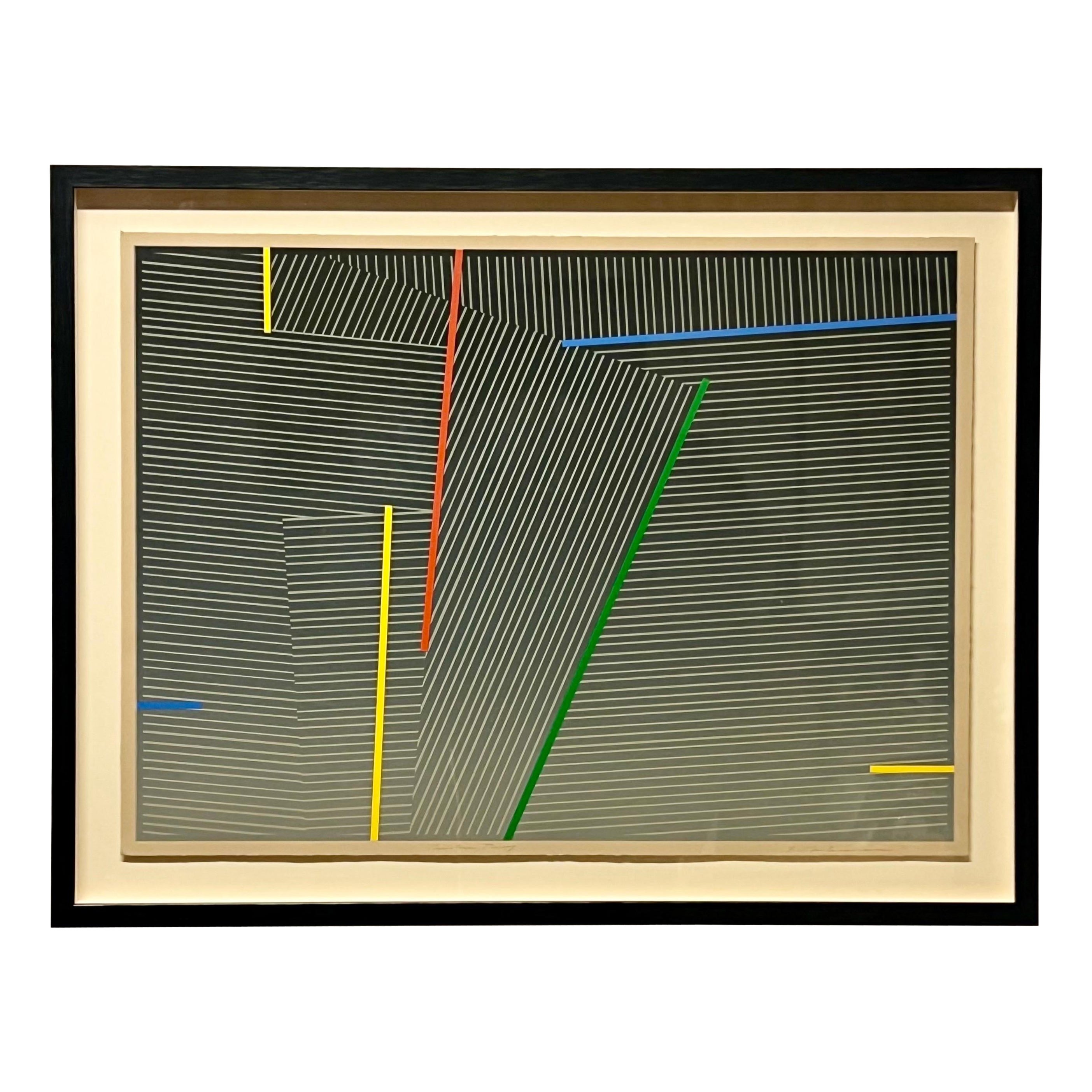 Garo Zareh Antreasian “Painters Tray” Geometric Abstraction c1977