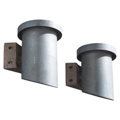 Dahls Maskinfabrik, Wall Lights, Steel, Metal, Denmark, c. 1980s