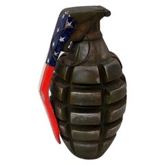 XXL resin Grenade - indoors or outdoors decoration