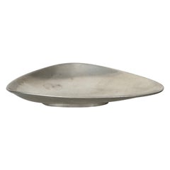 Decorative Pewter Plate designed by Arne Erkers for Just Andersen, 1950s
