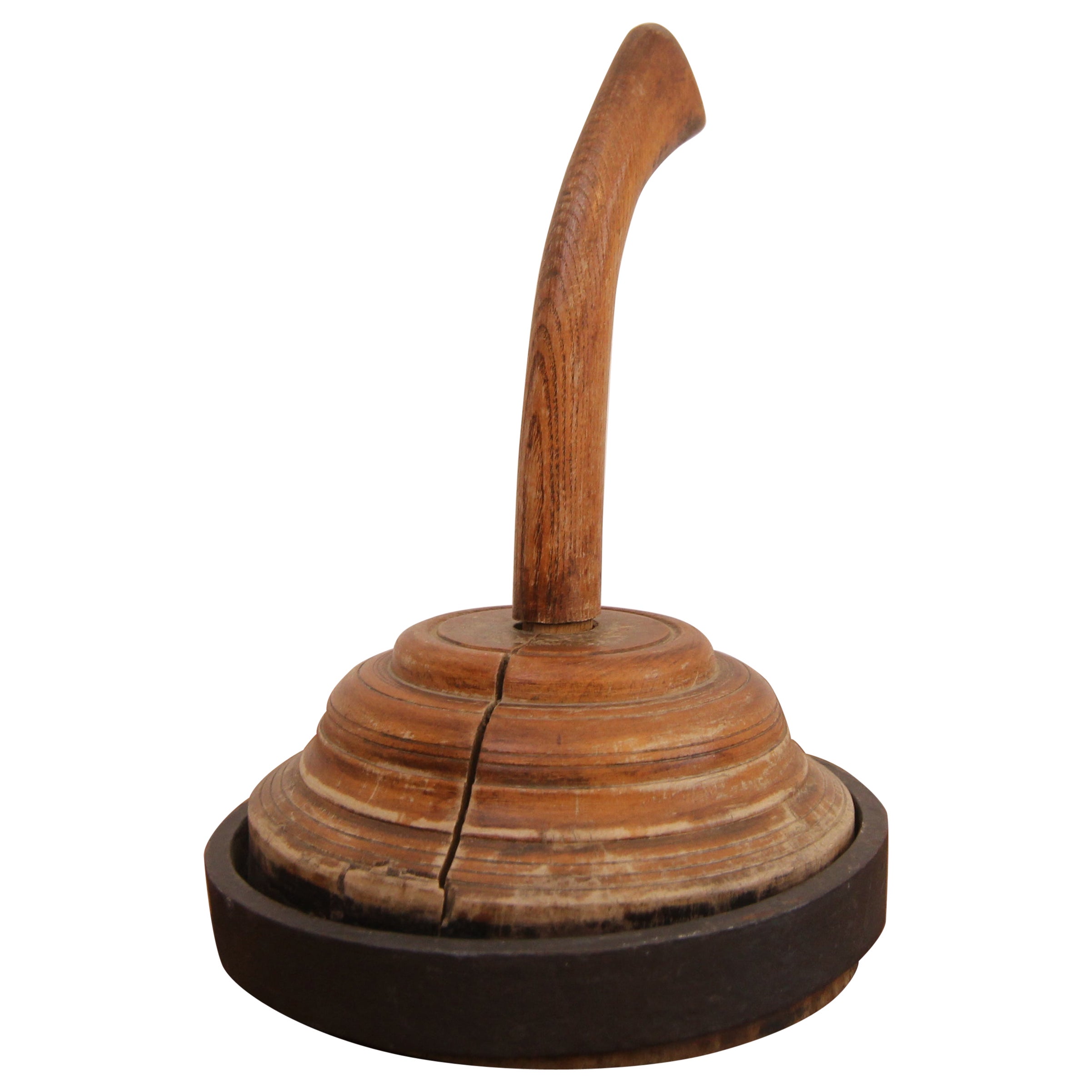 Deutscher Curling-Eisstock aus der Mitte des Jahrhunderts im Angebot
