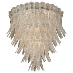 Large Scale Murano Waterfall Chandelier