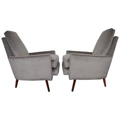 Luxurious Paul McCobb Lounge Chairs, 1960s 