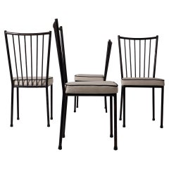 Set of 4 "Primavera" Armchairs by Colette Gueden