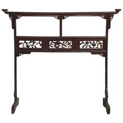 Used 19th Century Chinese Garment or Towel Rack
