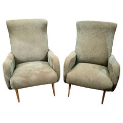 Italian Mid Century Chairs after Marco Zanuso