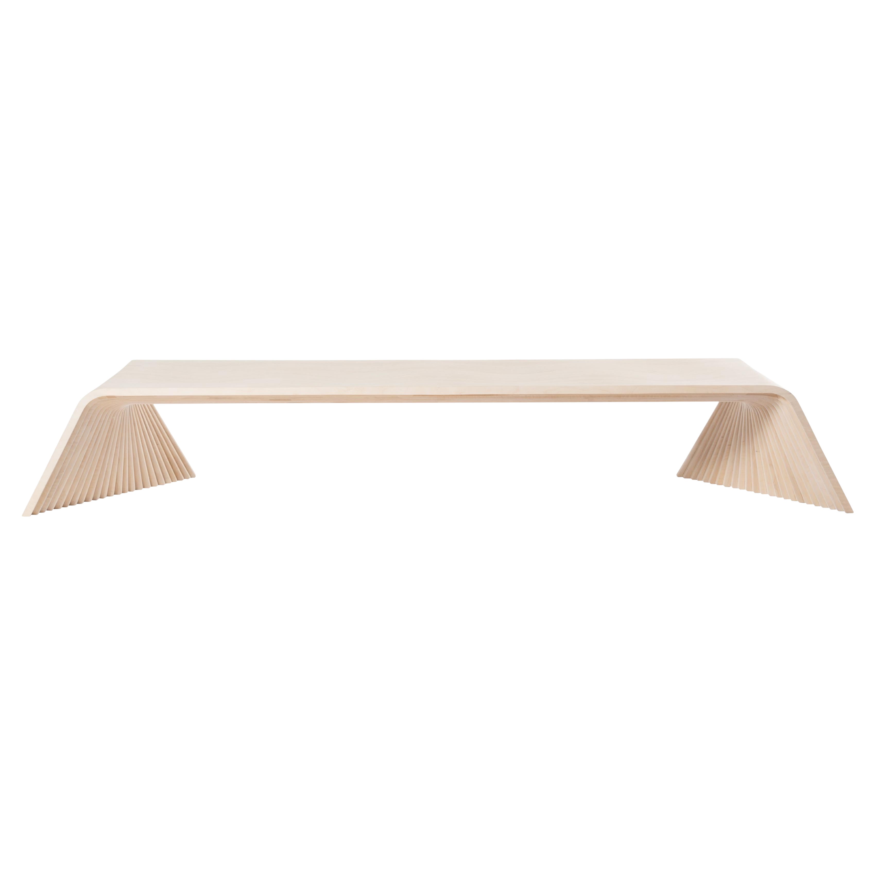 Sweep Bench XLarge by Piegatto, a Sculptural Contemporary Bench
