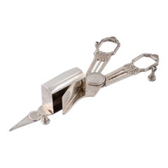 Fine Sterling Silver Wick Trimmer London 1789