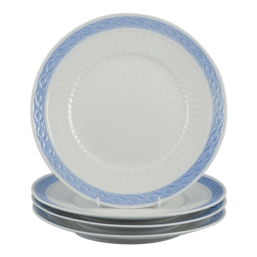Royal Copenhagen Blue Fan, quattro piatti da portata. Anni '60/'70 in vendita