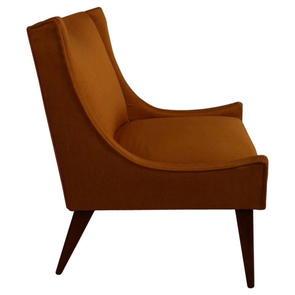 Stylish Mid-Century Slipper Chair by Probber