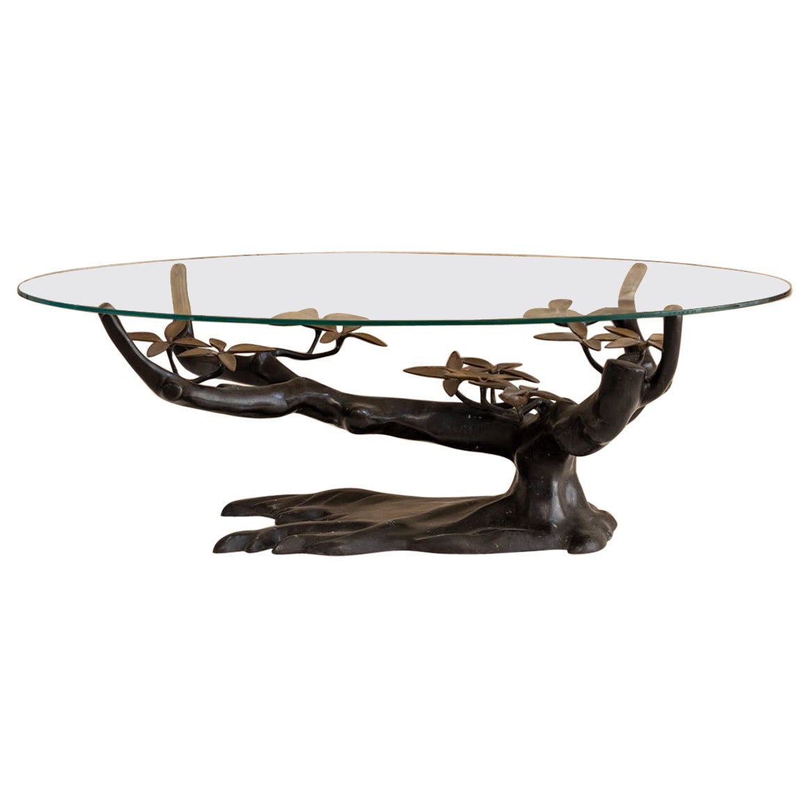 Bonsai-Couchtisch aus der Mitte des Jahrhunderts von Willy Daro, Belgien, 1970 im Angebot